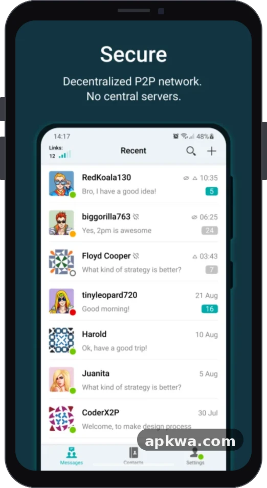 Utopia APK — Private Messenger screenshot5